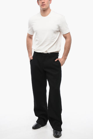 Straight-Fit-Hosen aus Wolle