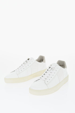 Sneakers Allacciate COURT in Pelle