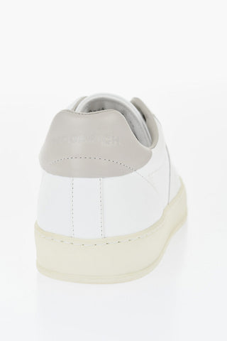 Sneakers Allacciate COURT in Pelle