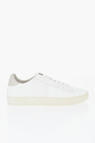 Sneakers Allacciate COURT in Pelle
