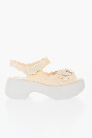 MELISSA Rubber BLOSSOM Sandals with Platform Sole