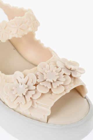 MELISSA Rubber BLOSSOM Sandals with Platform Sole