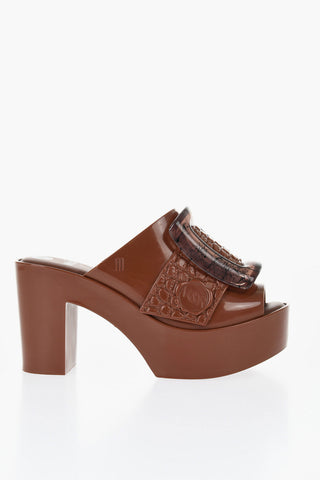 MELISSA Mules in Gomma BUCKLE UP con Maxi Fibbia 10cm