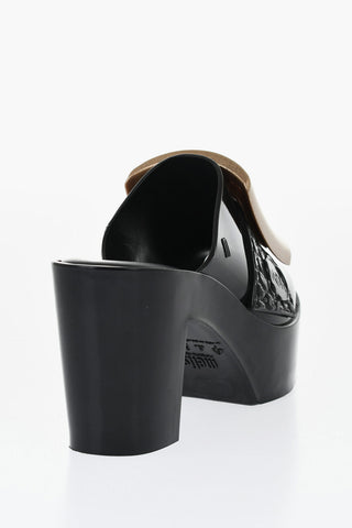 MELISSA Rubber BUCKLE UP Mules with Maxi Buckle 10cm