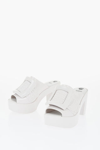 MELISSA 고무 뮬 BUCKLE UP 맥시 버클 10cm