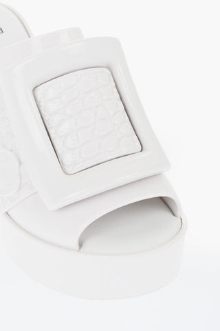 MELISSA 고무 뮬 BUCKLE UP 맥시 버클 10cm