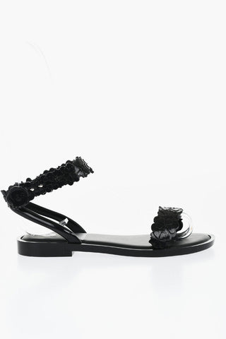 MELISSA Rubber BLOSSOM Sandals with Ankle Strap
