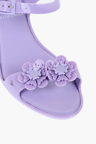 MELISSA Gummi-Sandalen LADY EMME mit 7 cm Knöchelriemen