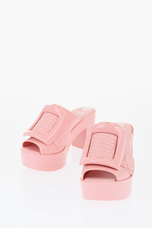 MELISSA Rubber Mules BUCKLE UP with Maxi Buckle 10cm