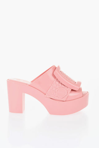 MELISSA Rubber Mules BUCKLE UP with Maxi Buckle 10cm