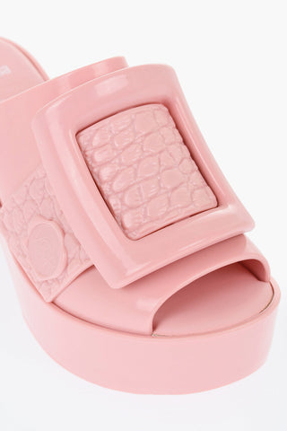 MELISSA Rubber Mules BUCKLE UP with Maxi Buckle 10cm