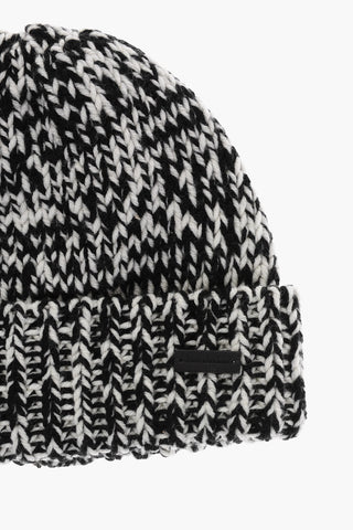 Two-Tone Wool Beanie