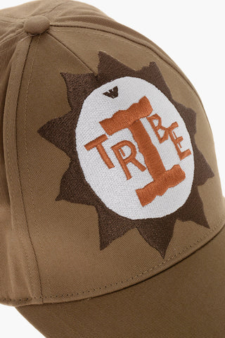 EMPORIO Cappello Baseball in Cotone Organico con Ricamo