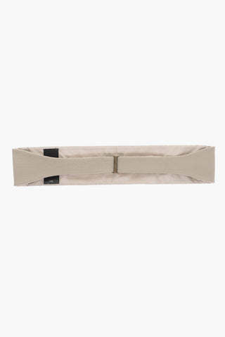 Solid Color Virgin Wool Cummerbund