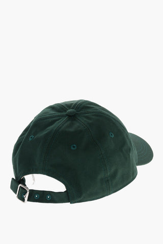 Cappello Baseball in Tinta Unita con Logo Ricamato