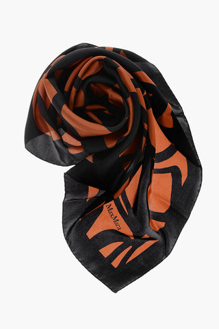 Two-Tone Silk CARRE90 Foulard