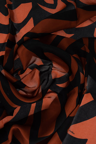 Two-Tone Silk CARRE90 Foulard