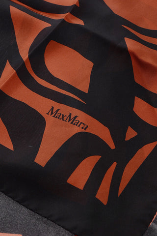 Two-Tone Silk CARRE90 Foulard