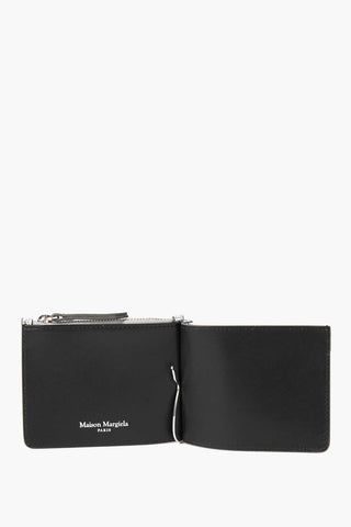 MM111 Metallic Leather Wallet with Zip