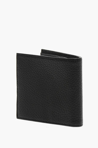 EMPORIO Textured Leather Bi-Fold Wallet