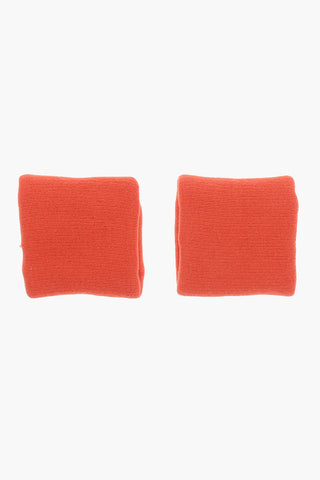 EA7 EMPORIO Solid Color Wristbands with Embroidered Logo