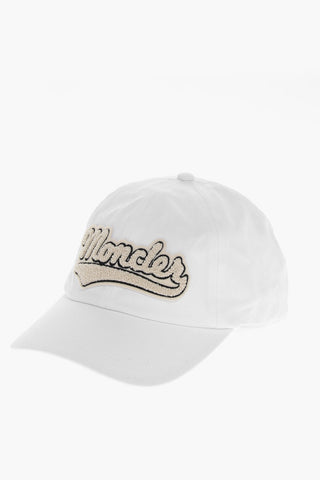 Cotton Twill Cap With Patch Logo