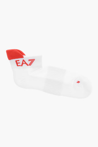 EA7 EMPORIO Cotton Blend Socks with Contrasting Details