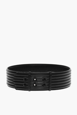 Leather Waist Belt Without Buckle 55mm