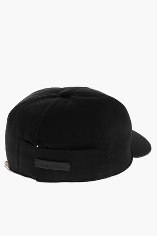 Cappello Baseball in Tinta Unita con Logo Tono su Tono