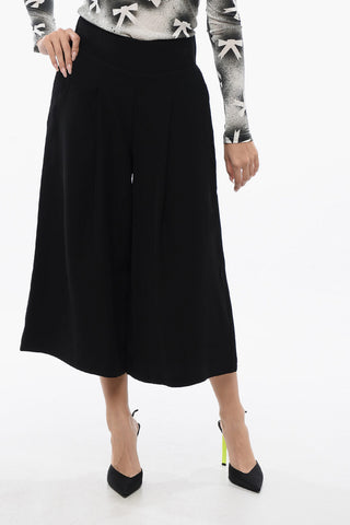 High-Waisted Trousers QUEEN OF THE STREETS with Pleats