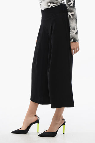 High-Waisted Trousers QUEEN OF THE STREETS with Pleats