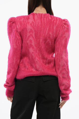 Maglione In Lana Con Maxi Fiocco