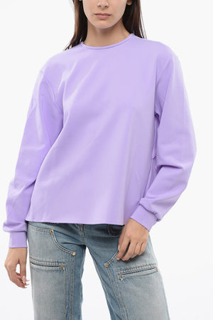 Long-Sleeved Blouse BACK BOW with Ruffles
