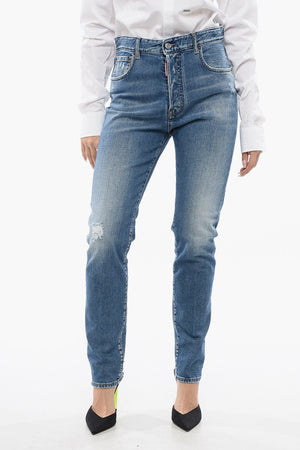 Jeans 642 Fit in Denim Lavaggio Mid 15cm