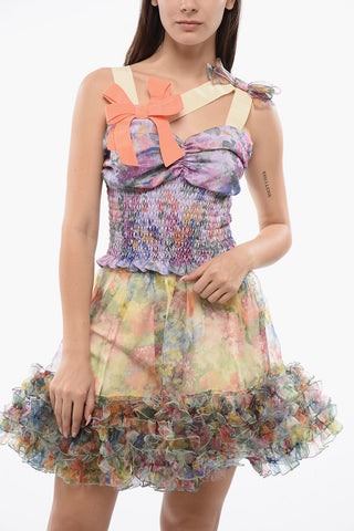 Top mit Blumenmuster HAUTE FANTAISIE mit Schleifen