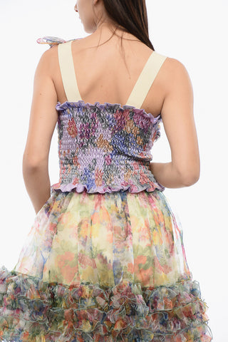 Top mit Blumenmuster HAUTE FANTAISIE mit Schleifen