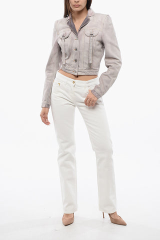 Giubbotto Cropped Fit LAUNDRY CARGO in Denim