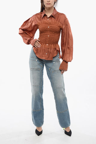 Blusa EVENING GATHERINGS In Raso Con Volant