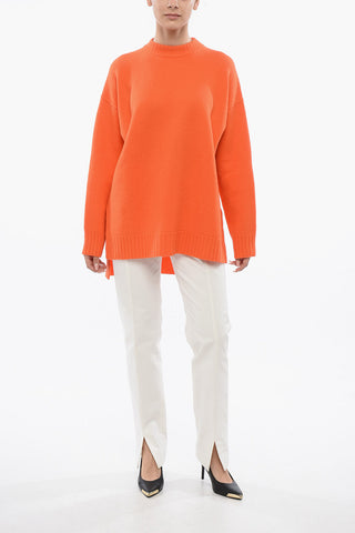 Merino Over Sweater with Slits