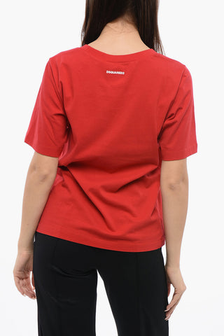 T-Shirt Girocollo CHERRY GIRL in Cotone