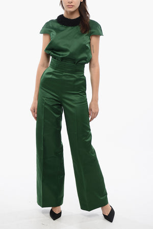 High-Waist Trousers CUMMERBUND