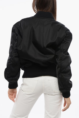 FOR EVER Bomber Imbottito GAB in Nylon 