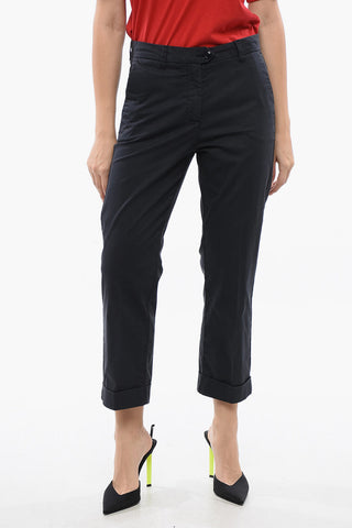 Pantaloni in Satin Stretch