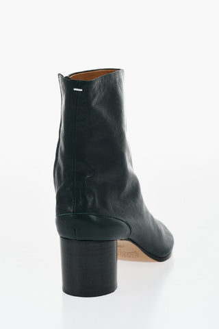Tabi Eco-Leather Booties Heel 6 cm