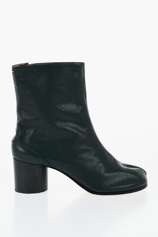 Tabi Eco-Leather Booties Heel 6 cm