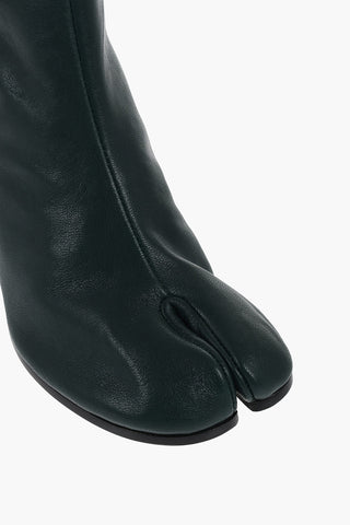 Tabi Eco-Leather Booties Heel 6 cm