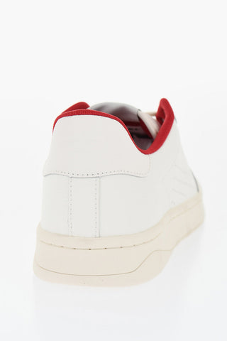 Low-Top-Sneakers S-ATHENE VTG aus genarbtem Leder