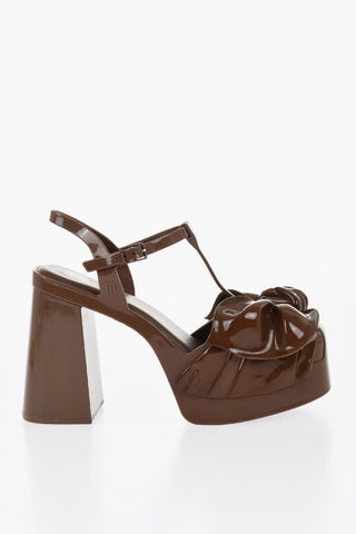 MELISSA Pvc PARTY T-strap Pumps With Block Heel 11cm