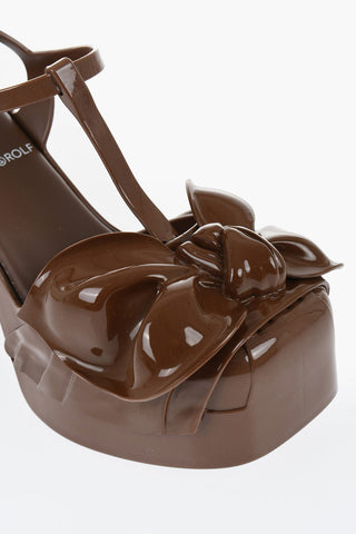 MELISSA Pvc PARTY T-strap Pumps With Block Heel 11cm
