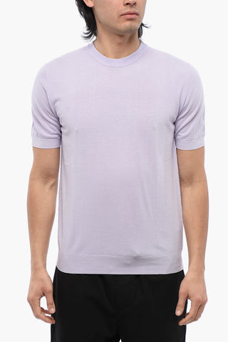 Cotton Knit T-shirt